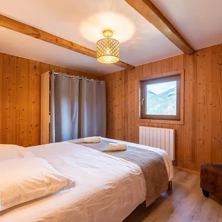 Chalet Authentique - Vue Sur Le Mont-blanc 圣热尔韦莱班