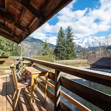 Chalet Authentique - Vue Sur Le Mont-blanc